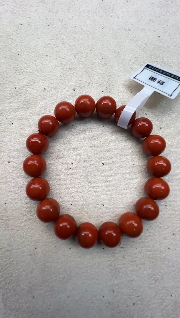 未镶嵌手串南红玛瑙辰*卡10