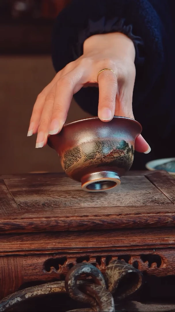 艺然堂手工手绘茶器