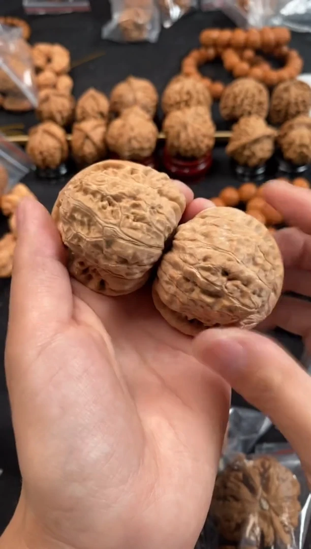 文玩核桃把件南瓜墩44尺X024