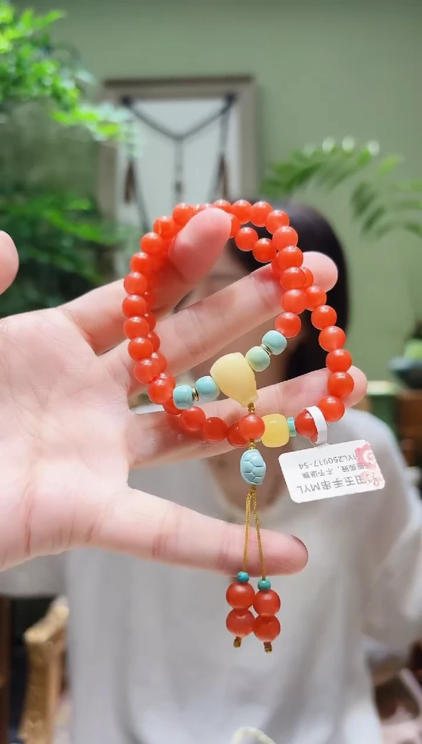未镶嵌手串南红玛瑙南红手串MYL0917-54多样性发货