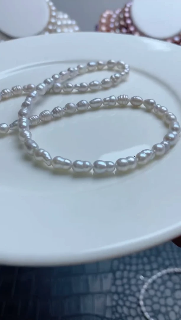 淡水珍珠未镶嵌颈饰2134