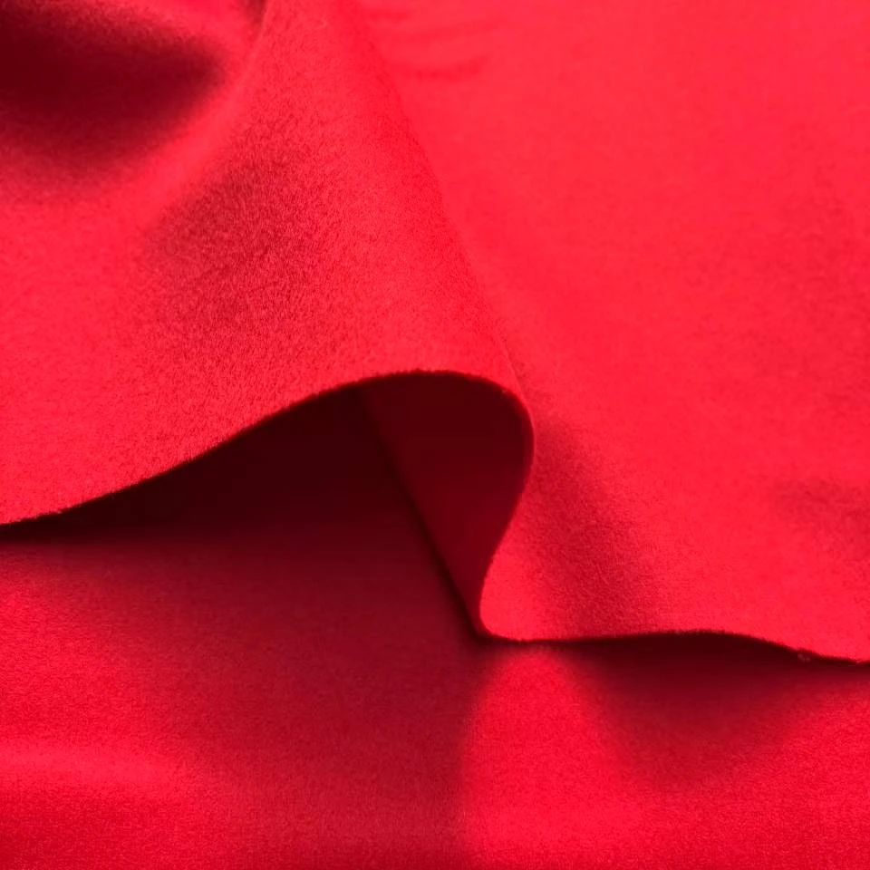 双面纯羊毛羊绒大衣面料