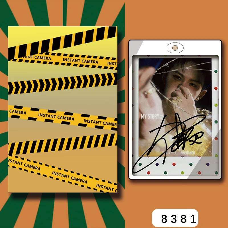 D8381【檀健次】 正品拍立得照片 波点