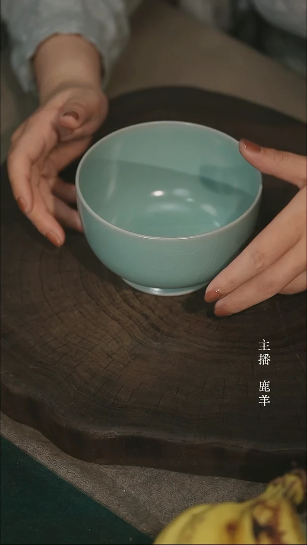 卷足罗汉碗（全品带证书）羊
