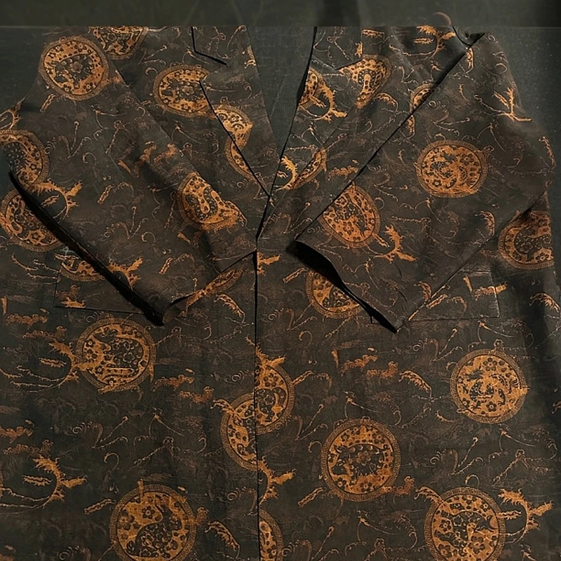 黑龟西装十二生肖香云纱