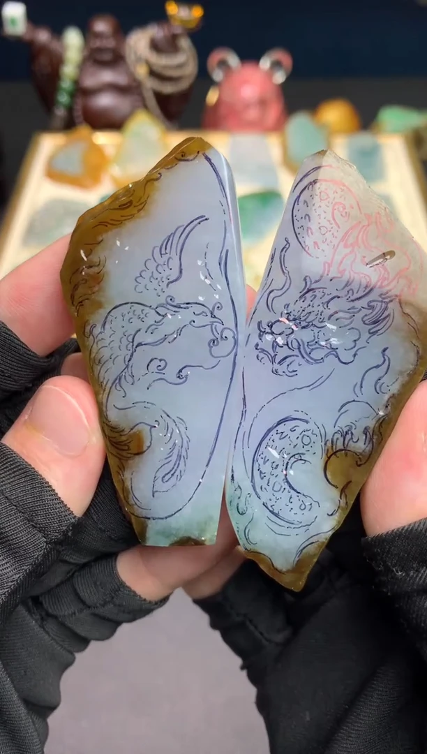 未镶嵌定制翡翠婷*天然翡翠裸石（包工）