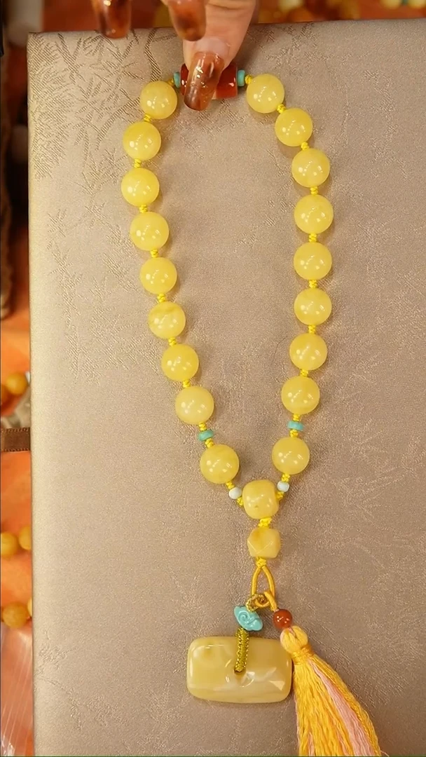 【闪购商品】琥珀手链未镶嵌手持
