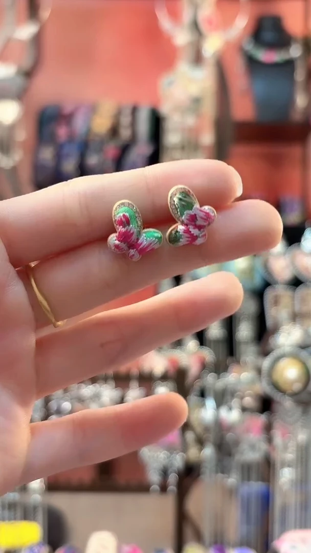 织绣 云织谣民族风精美饰品   316