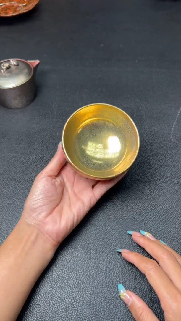 茶盏范泽锋金丝玉毫252