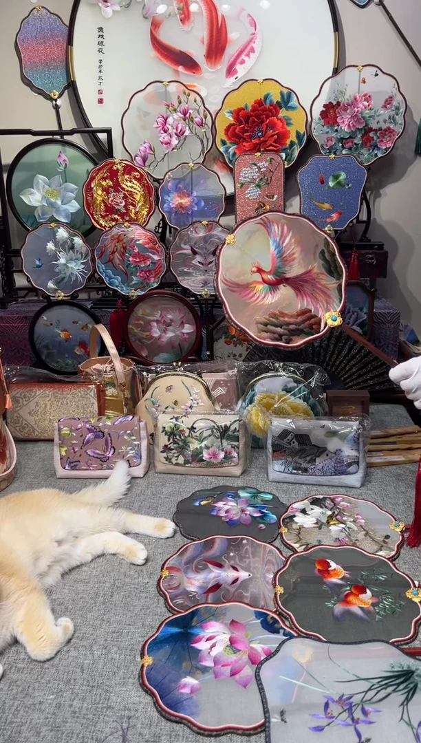 刺绣晓***^纯手工苏绣双面绣