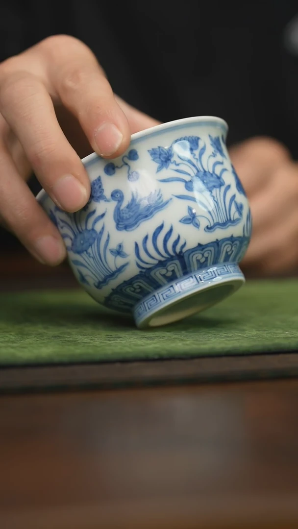 【闪购商品】杯柴窑青花破价福利