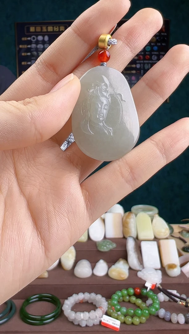 【闪购商品】和田玉颈饰未镶嵌ZZ 拍一发一 多样性发货