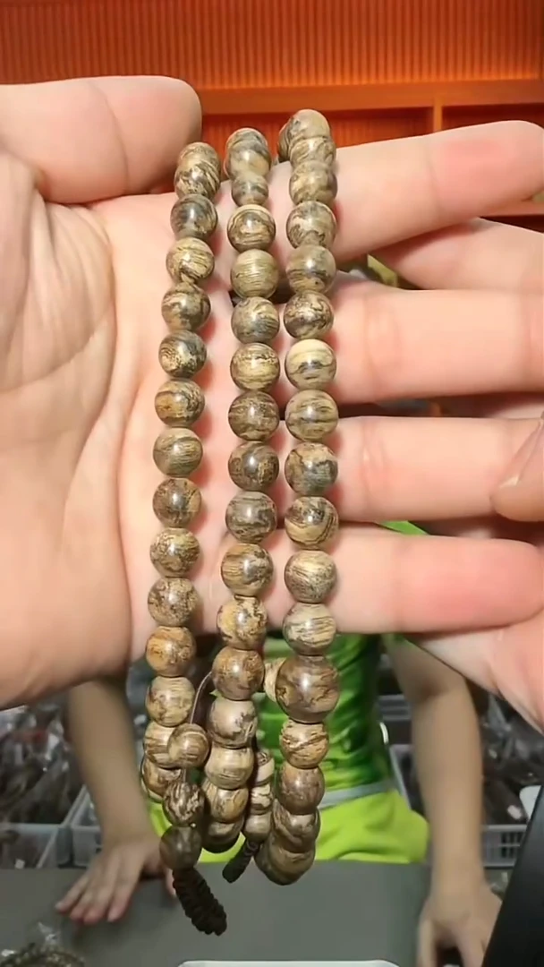 沉香手串103号长串38g多样性发一