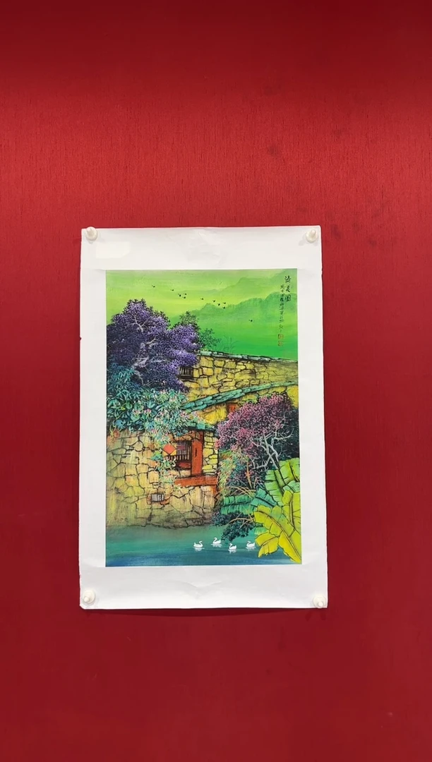 国画罗科通老师画作