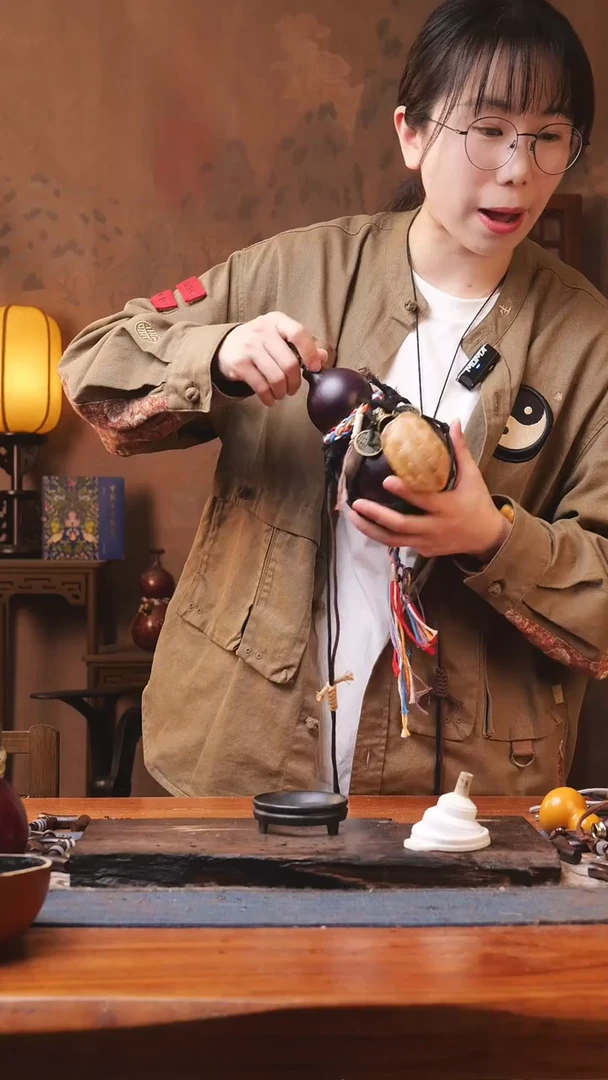 【闪购商品】359号精品大漆葫芦防腐防渗装水茶酒