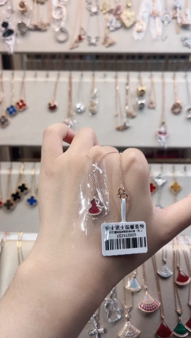 项链玛瑙18K金镶嵌18K金镶嵌 K玫