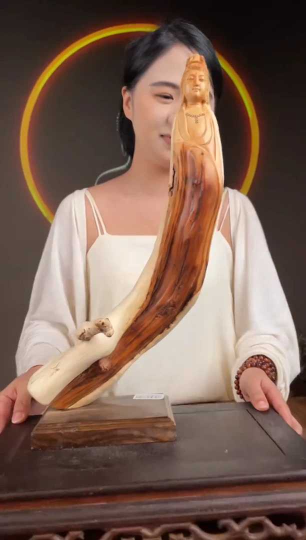 柏木（崖柏）手工摆件,先抢先得! 编号:283