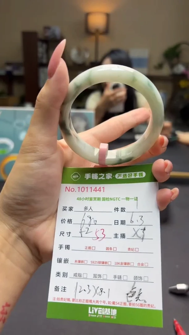 翡翠手镯未镶嵌多人