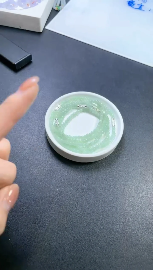 【闪购商品】翡翠挂件未镶嵌小米珠手串多样性发一件