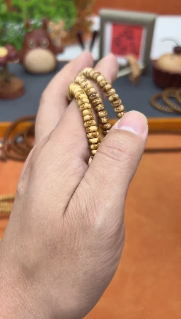 手串紫金鼠纯肉实心药片三花单圈选一