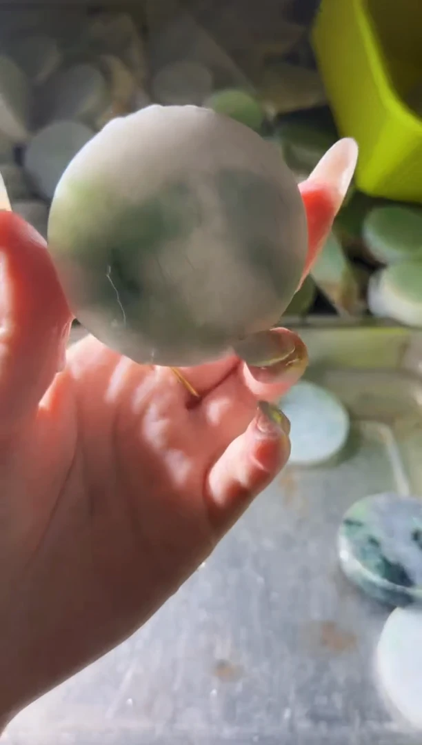 翡翠未镶嵌颈饰翡翠A货小蒋114