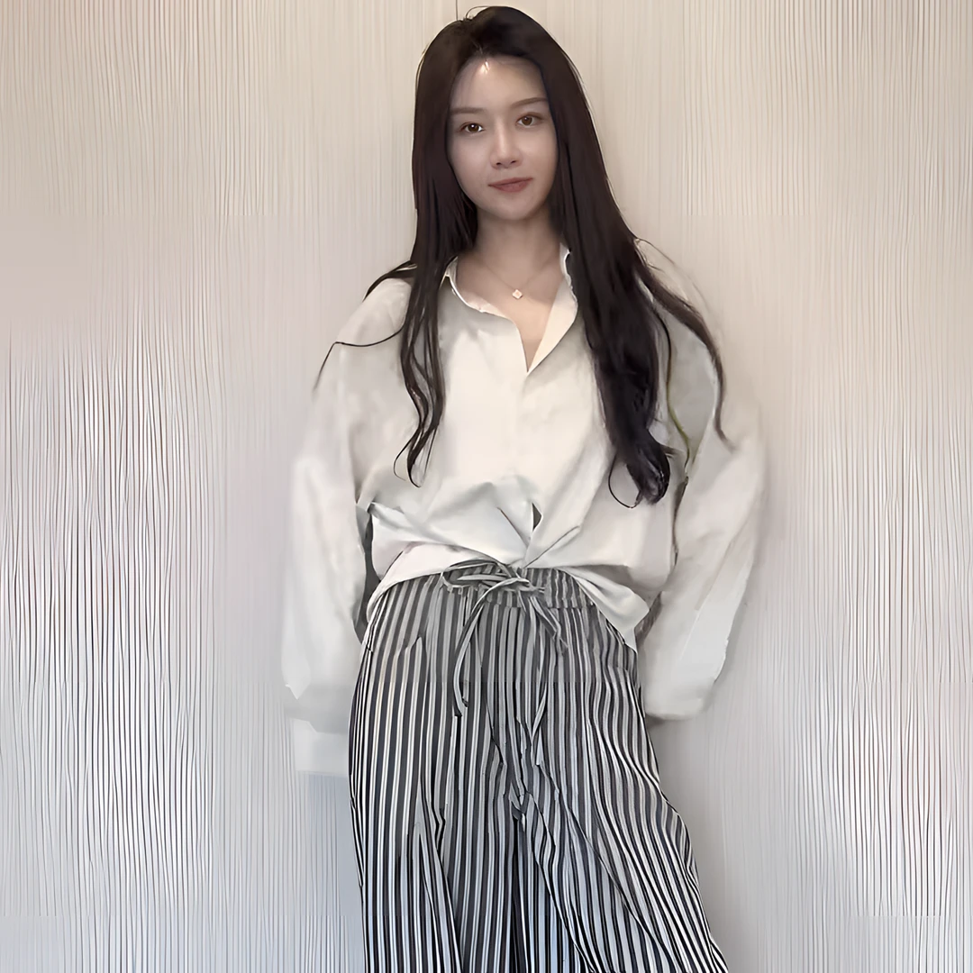 A185白色亚麻衬衫女春夏季薄款慵懒宽松老钱风防晒衬衣