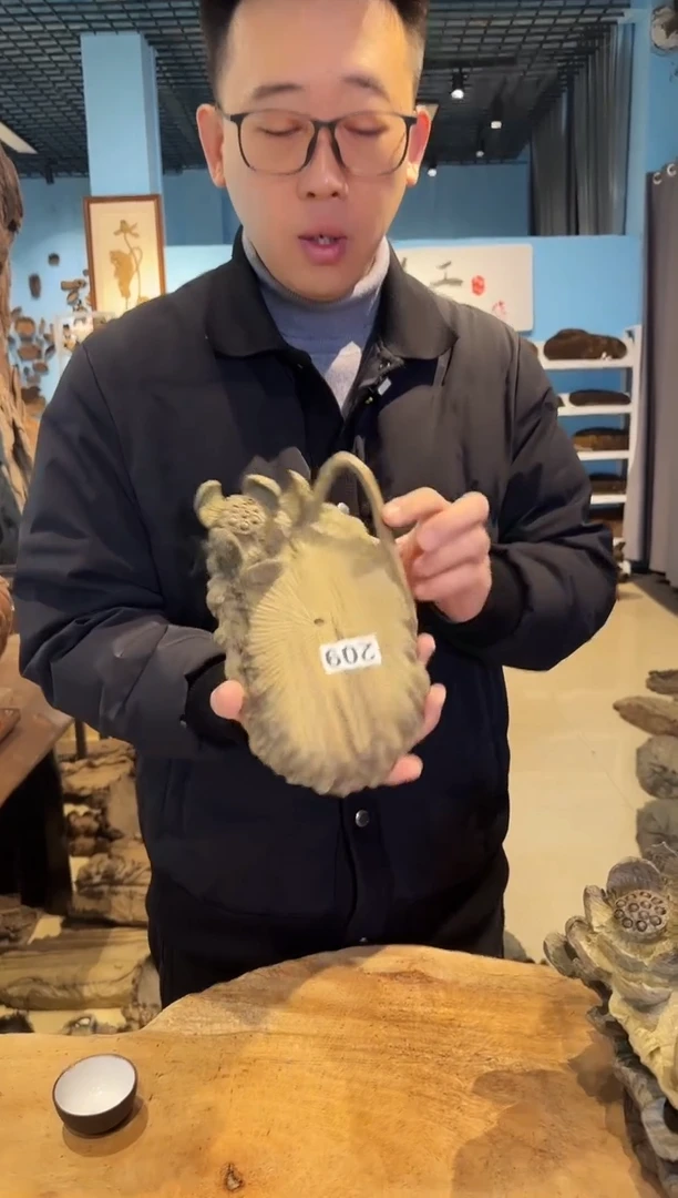 木209乌木金丝楠壶承
