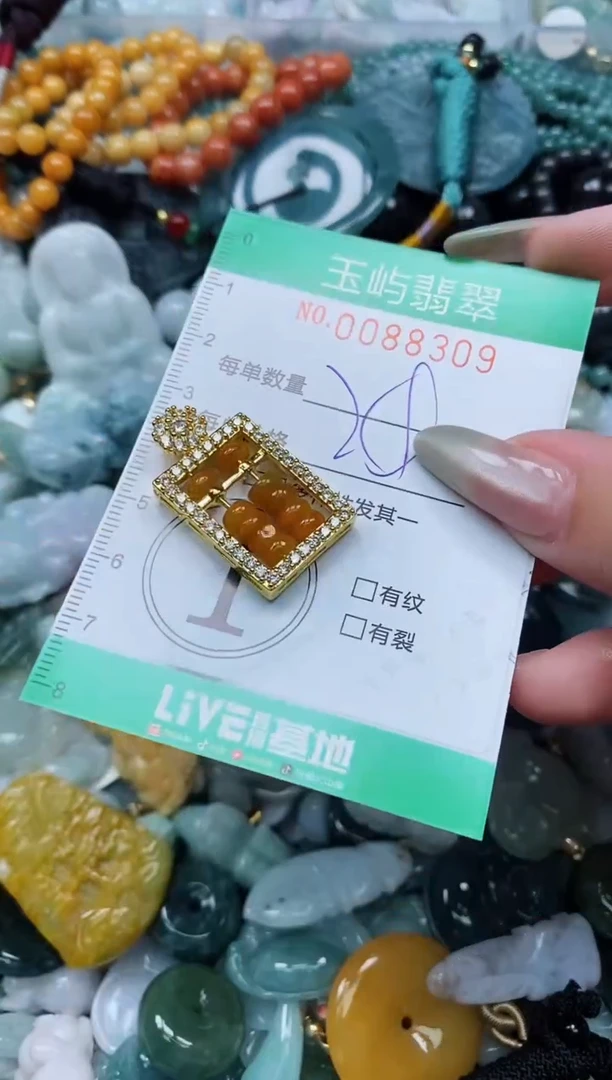 【闪购商品】翡翠颈饰未镶嵌闪购0088309