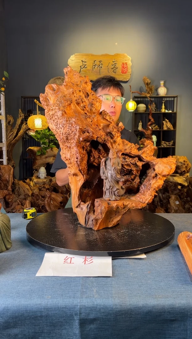 木卢师傅根艺作品（不包含人物摆件）
