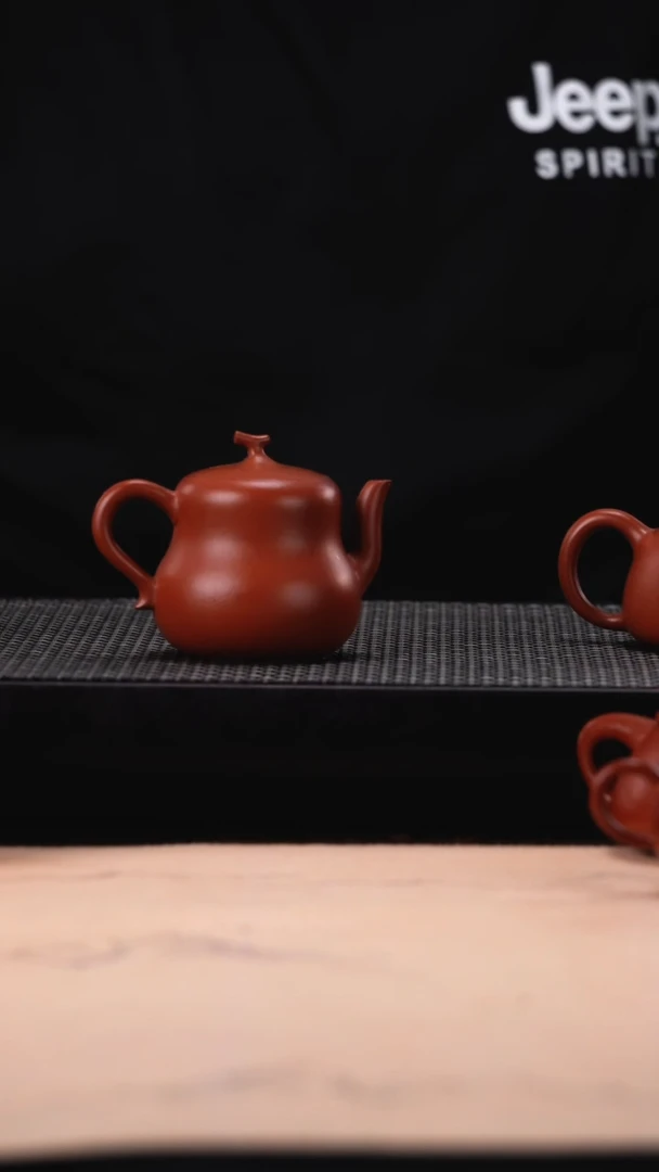 茶壶紫砂孟晨朱泥葫芦壶
