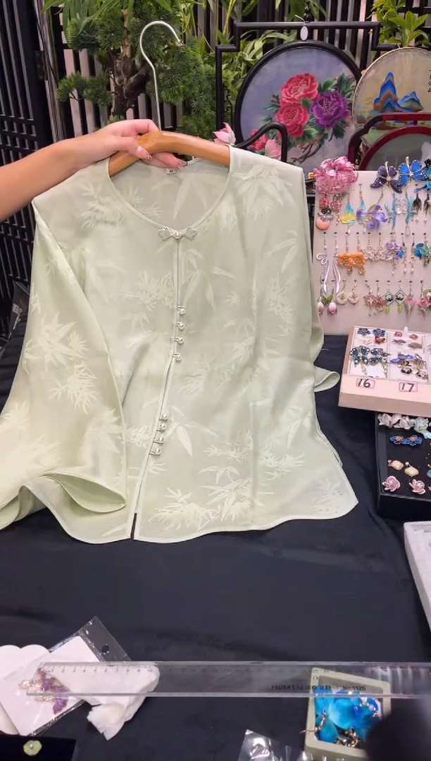织绣C****.非遗手工苏绣饰品xl码