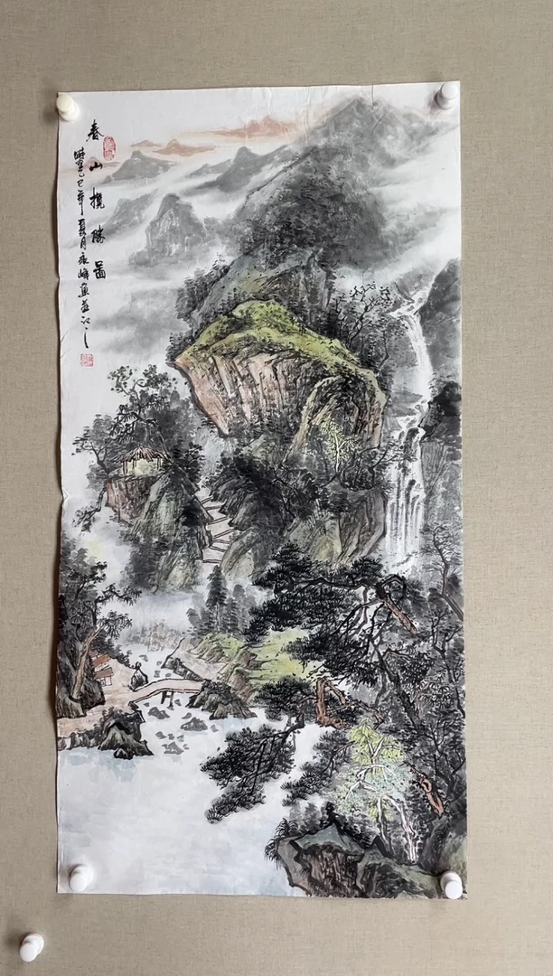 国画138*68 谢永峰谢永峰谢永峰谢永峰