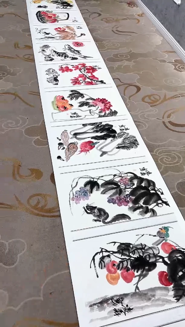 国画凌森老师的作品