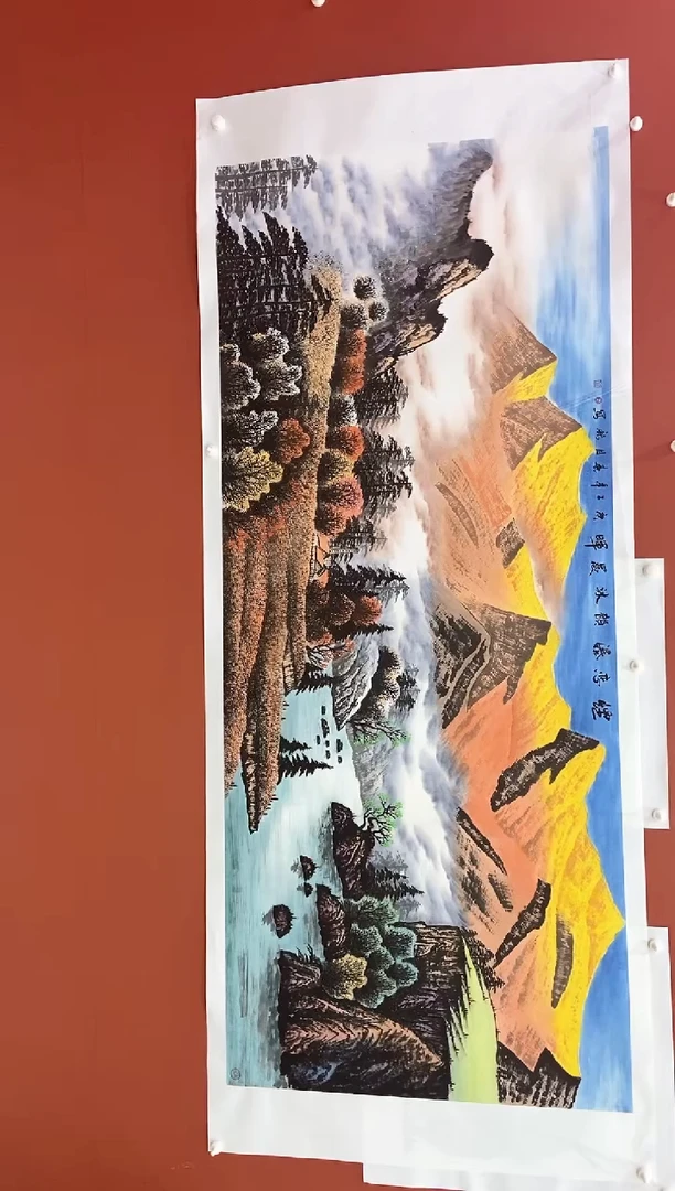 国画王月新国画作品