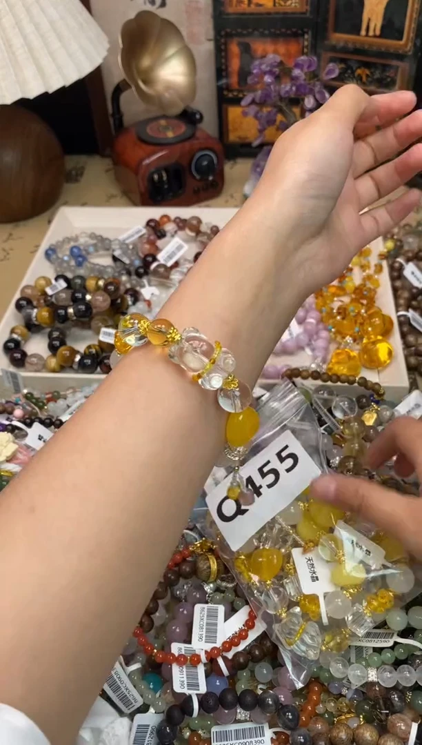 未镶嵌手链水晶455人工压电水晶