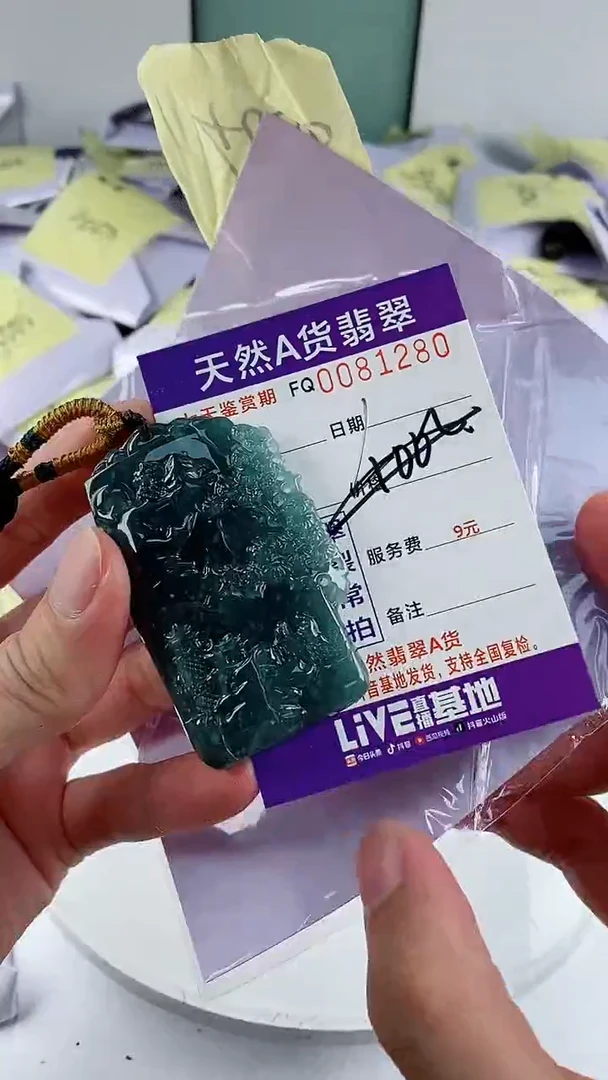 翡翠未镶嵌颈饰