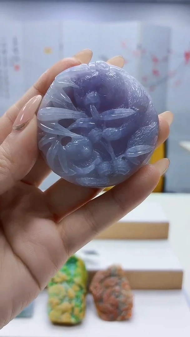 未镶嵌定制翡翠4919ty-毛货挂件111