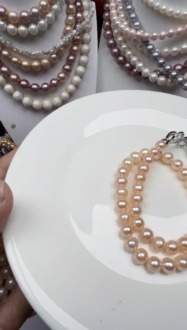 淡水珍珠未镶嵌颈饰1