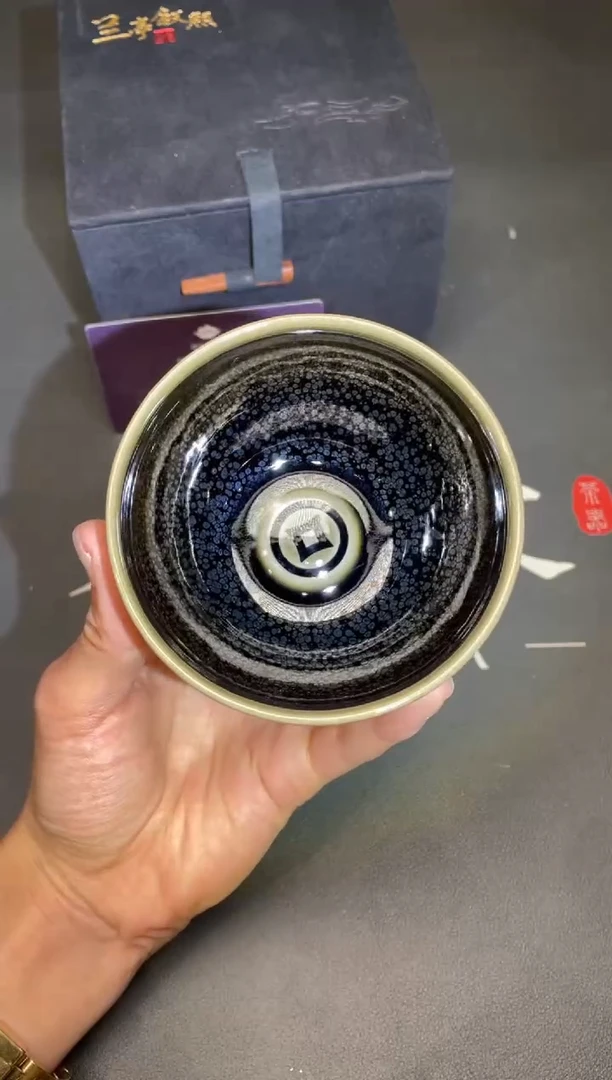 茶盏135@@建窑建盏主人杯