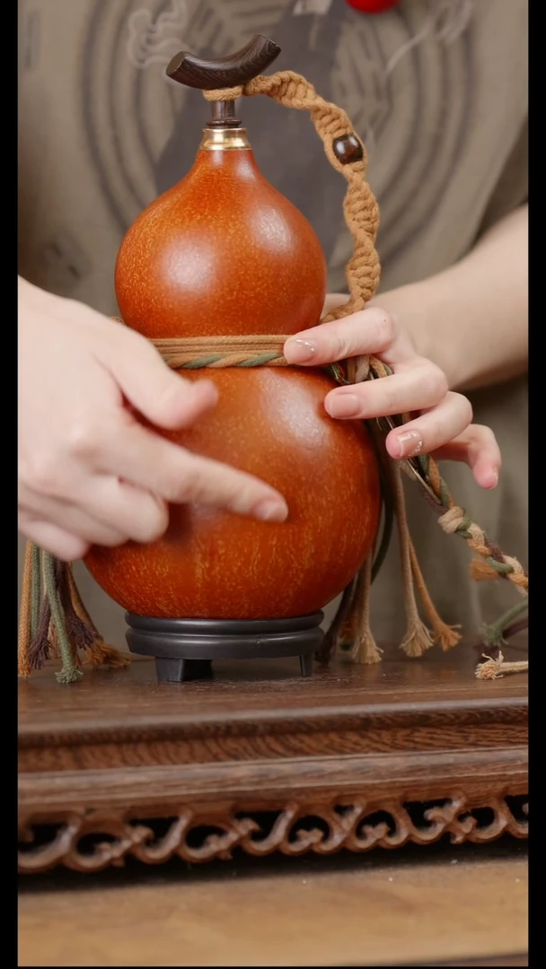 178号精品天然大漆酒葫芦一物一拍~