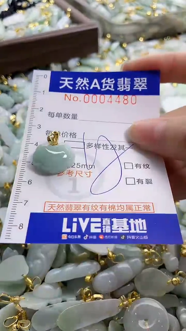 颈饰未镶嵌翡翠天然A货翡翠