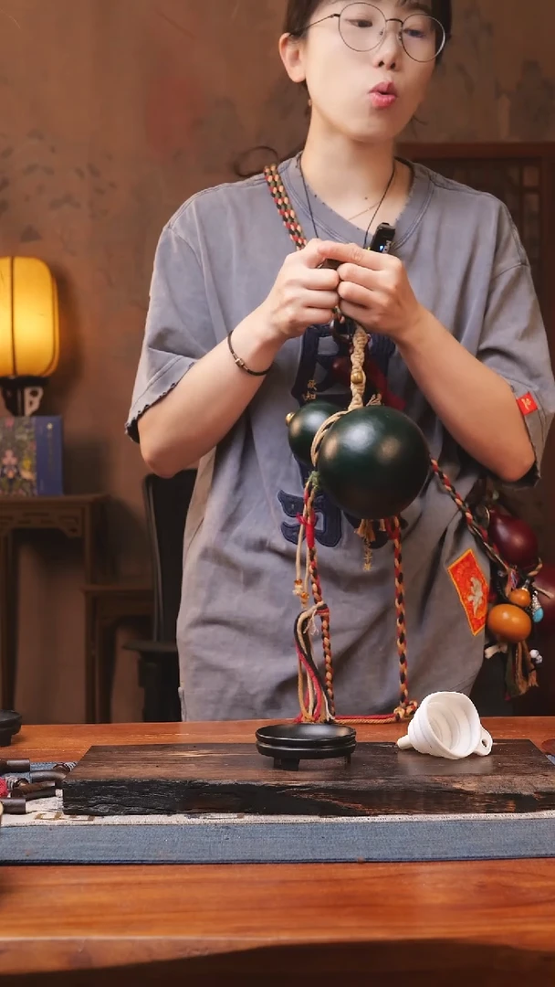 663号精品大漆葫芦防腐防渗装水茶酒