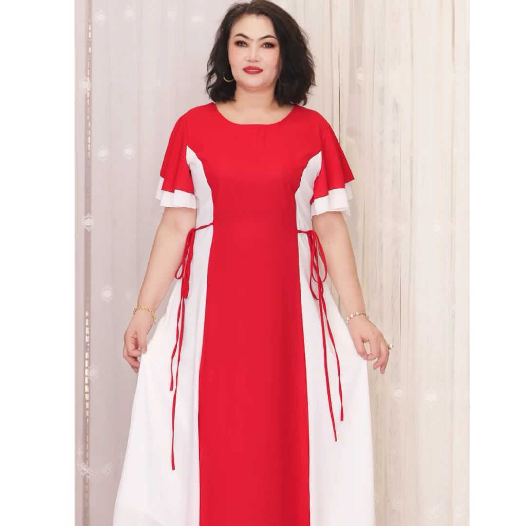 2025最新款时尚宽松舒适连衣裙1004