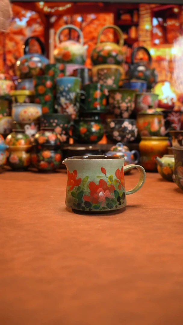 油画   釉下彩   杯子