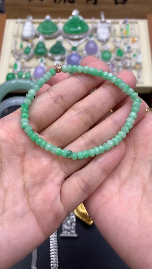 未镶嵌手串翡翠16-中国好珍宝