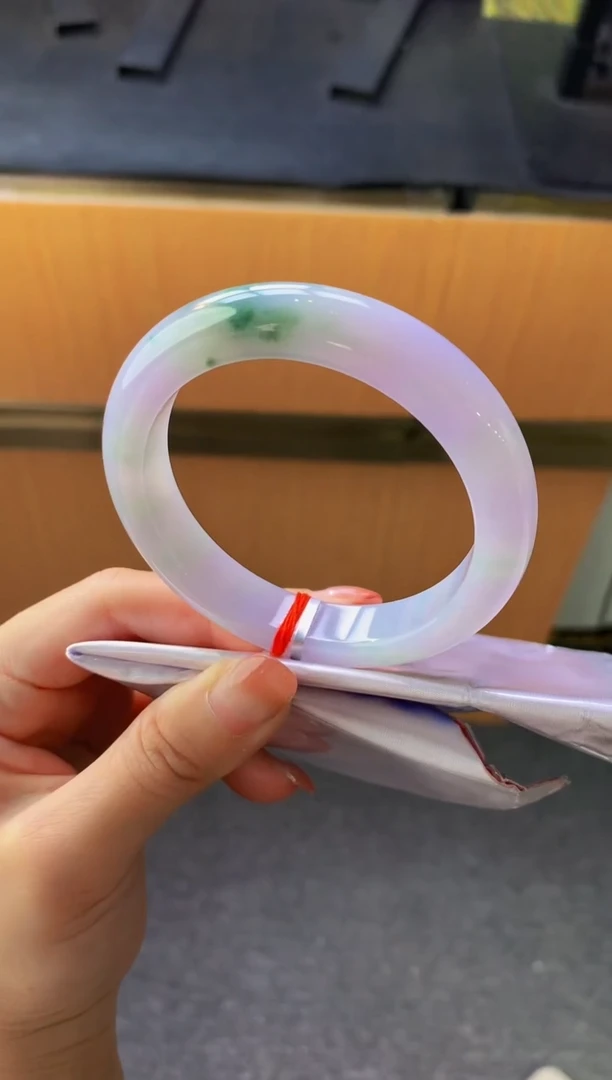 未镶嵌手镯翡翠-C147 圈口55.8