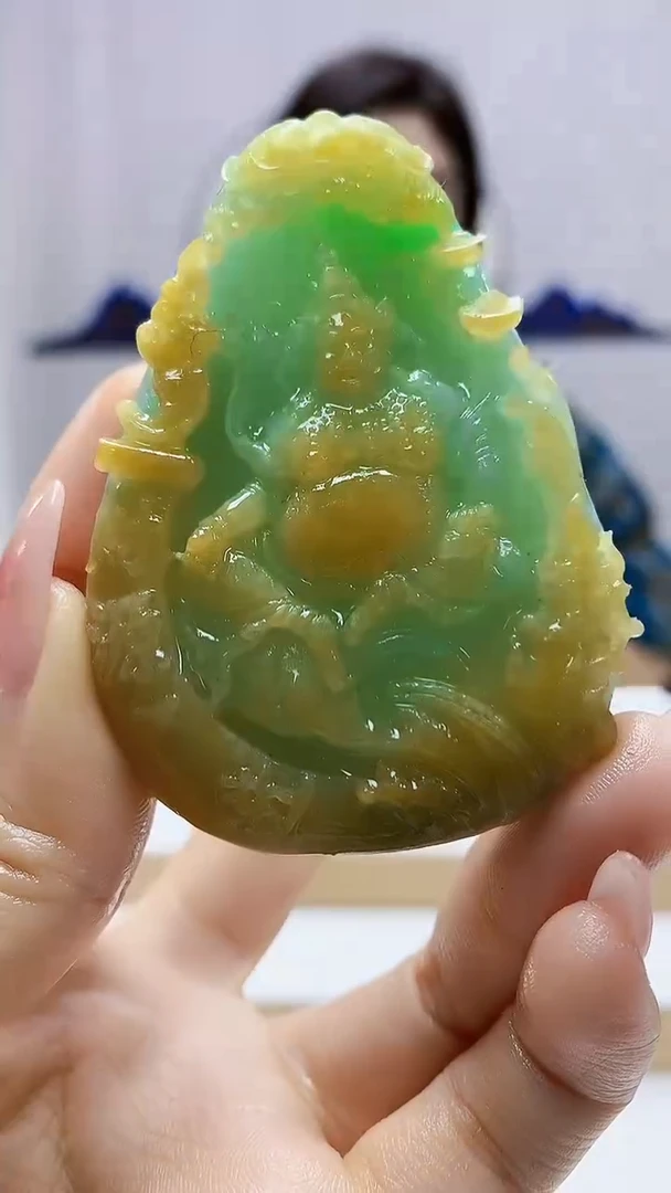 未镶嵌定制翡翠4829ty-毛货挂件111