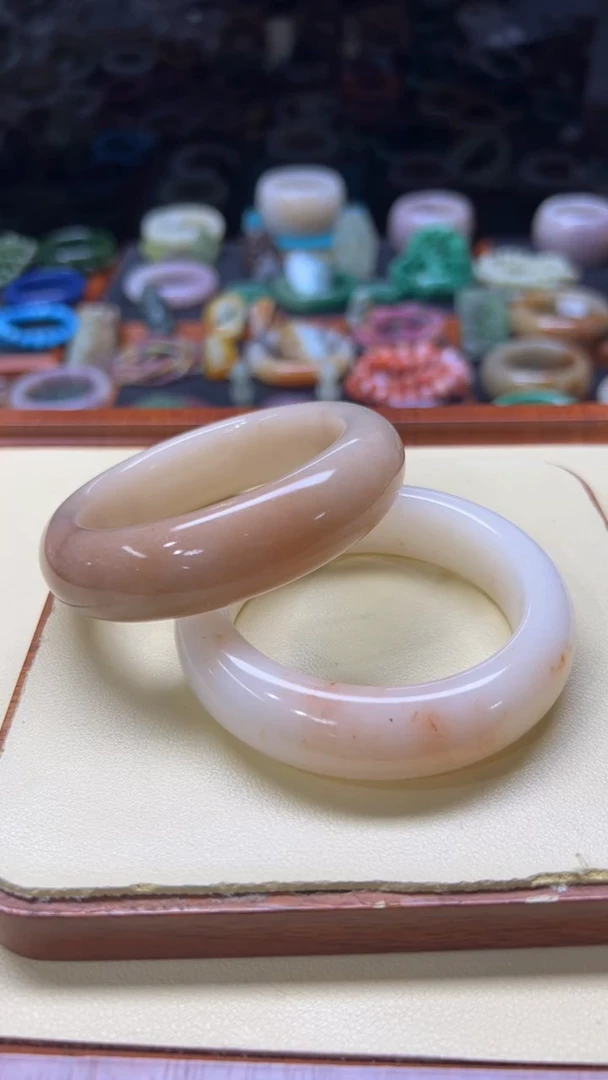 未镶嵌手镯石英质玉陌*187