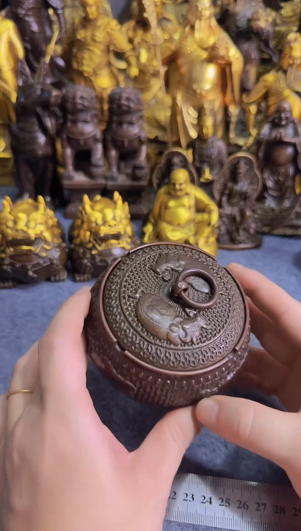 老黄黄铜摆件装饰品