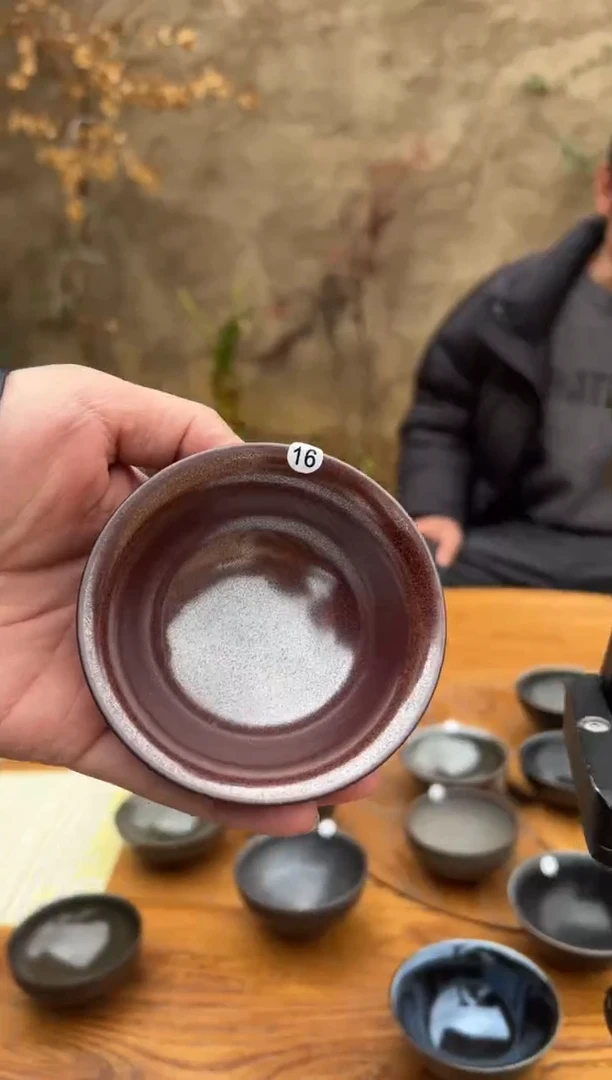 【闪购商品】茶盏李健老师柴烧作品